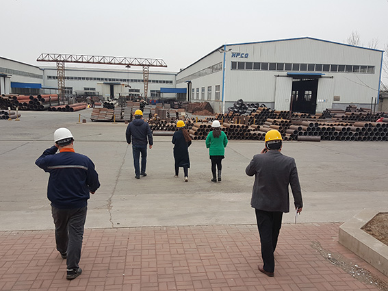 The Canadian customers came to visit our company(图1)